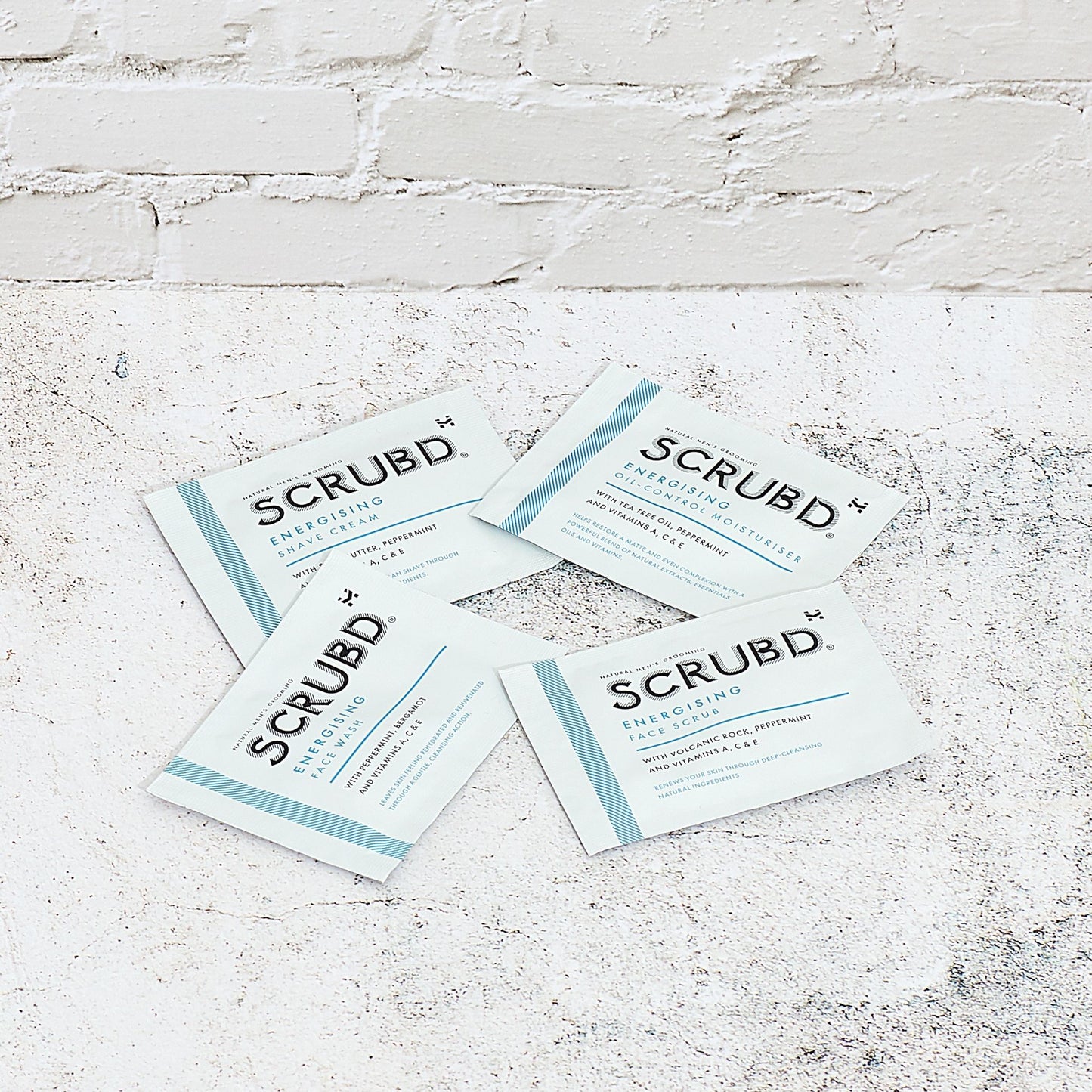 Energising Skincare Sample Pack - SCRUBD